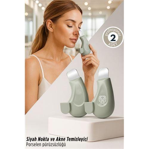 2 li Siyah Nokta ve Akne Temizleyici Cilt Bakım Gözenek Sıkılaştırıcı Spatula 722913