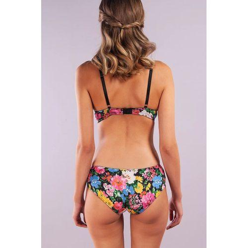 Garden Boy Short, Kadın Dantelli Çiçek Baskılı Şort Külot