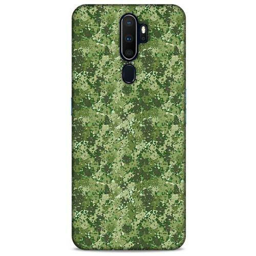 Kamuflaj 58 Oppo A5 2020 Kılıf Silikon Kapak