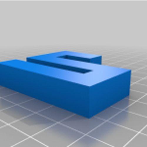 Kare Duş Askısı 5mm 6mm 8mm (Bu ürün Sadece Plastik parçadır - Almadan Önce Soru Sorabilirsiniz)