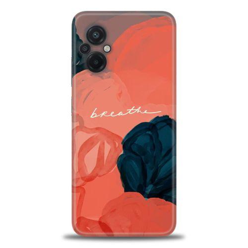 Xiaomi Poco M5 Kılıf HD Baskılı Kılıf - Breathe + Tam Ekran Koruyucu