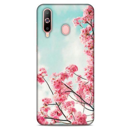 Lopard Samsung Galaxy A60 Uyumlu Kılıf Bahar (44) Tough Armor Kılıf Kiraz Çiçekleri