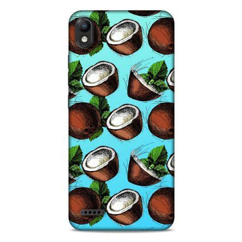 Frutix Hindistan Cevizi 02 LG K20 2019 Kılıf Desenli Silikon