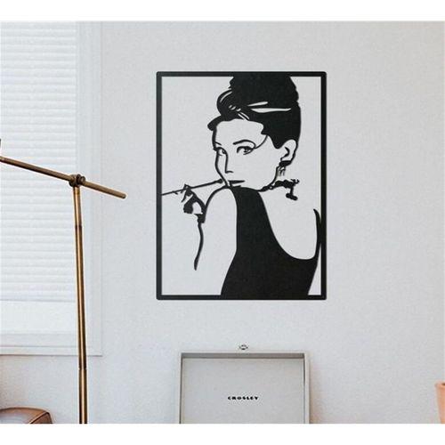 Audrey Hepburn Metal Duvar Dekoru