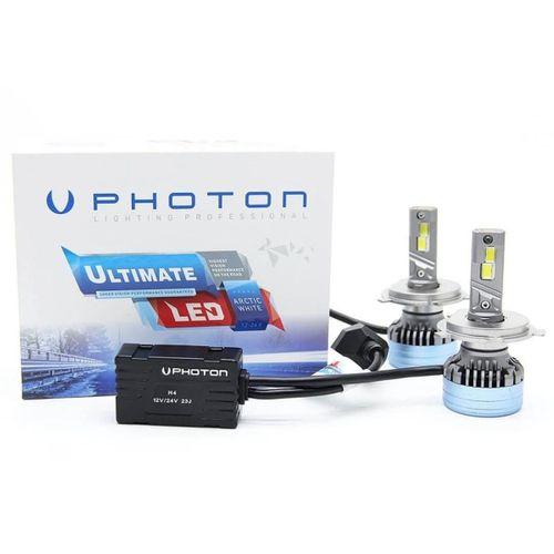 Photon Ultimate H4 LED Far | 6500K Beyaz | 12V-24V | CANBUS | Kısa / Uzun 1 Set (2 Adet)