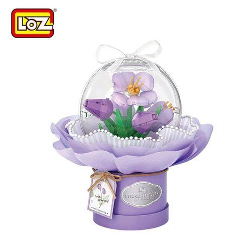 Eğitici Oyuncak LZ1297 LOZ  LEDLİ ORKİDE BUKETİ  BLOCK OYUNCAK 272 PARÇA