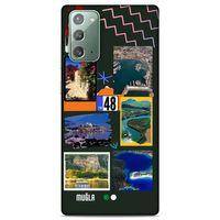 Lopard Samsung Galaxy Note 20 Uyumlu Kılıf Şehirli ※ (48) Muğla Bumper Kılıf