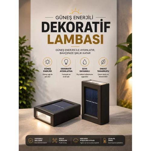 Bahçe Aydınlatması Solar Güneş Enerjili Dekoratik Led Işıklı Lamba