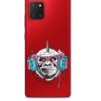 Zoologix (15) Samsung Galaxy Note 10 Lite Şeffaf Kılıf Silikon Desenli