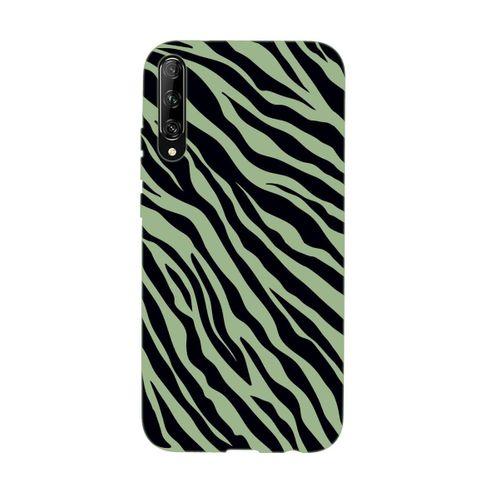 Huawei Psmart Pro Zebra Pattern Premium Silikonlu Telefon Kılıfı