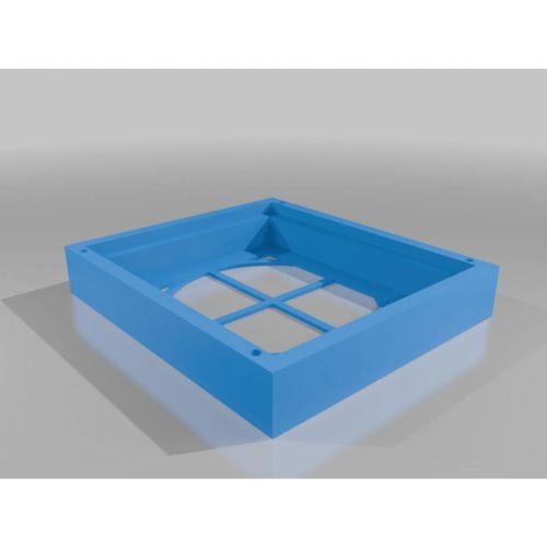 Elektrik Kutusu Soğutma İçin 90x90 mm Fan Muhafazası ve Filtre Muhafazası 3D Baskı (Bu ürün Sadece Plastik parçadır - Almadan Önce Soru Sorabilirsiniz