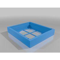 Elektrik Kutusu Soğutma İçin 90x90 mm Fan Muhafazası ve Filtre Muhafazası 3D Baskı (Bu ürün Sadece Plastik parçadır - Almadan Önce Soru Sorabilirsiniz