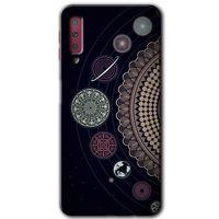 Galaxy A7 2018 Kılıf HD Desen Baskılı Arka Kapak - Gezegen Döngüsü