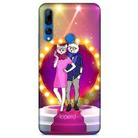 Huawei Y9 Prime 2019 Kılıf FunnyMaX (25) Antişok Kapak Karışık Renkli