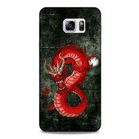 Samsung Galaxy Note 5 Kılıf Dragons (23) Ultra Koruma Kılıfı Tatoo Kırmızı Ejderha