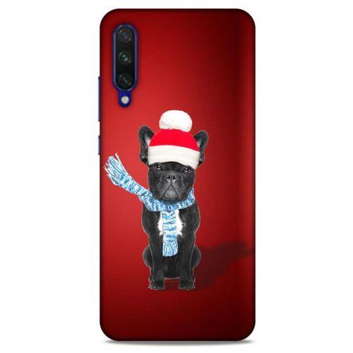 Xiaomi Mi A3 Kılıf Köpek Kıyafetleri (23) Ultra Koruma Kılıfı French Bulldog Bere