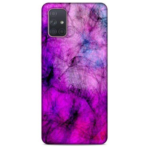 Samsung Galaxy A71 Uyumlu Kılıf Mor Delisi (50) Shockproof Kılıf Metamorfoz