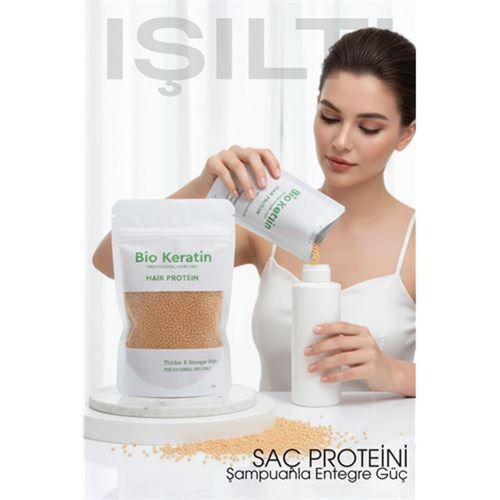 Saç Bakım Proteini Yıpranmış Saçlar İçin 50g Hair Protein