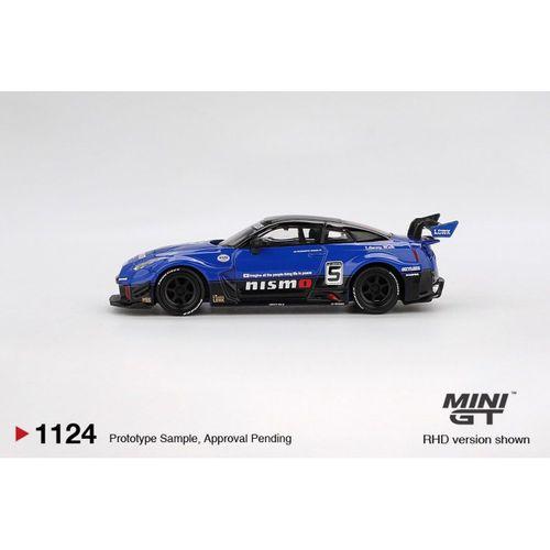 Mini GT LB-Silhouette WORKS GT NISSAN 35GT-RR Ver.2 Blue 1124