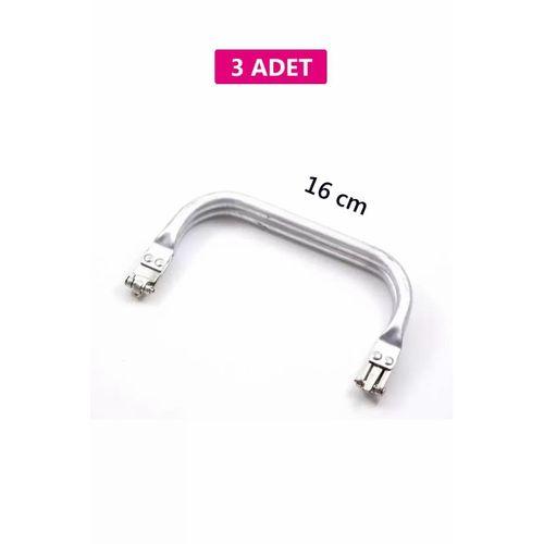 Gizli Metal Çanta Bursu – 3 Adet - 16 cm - Metal Çanta Aparatı Çanta Aksesuarı
