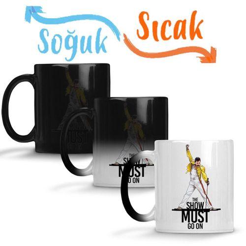 Queen Freddie Mercury 06 Sihirli Kupa Bardak Porselen