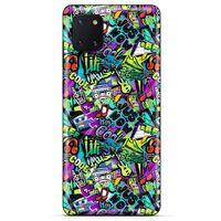 Graffitix (1) Desenli Silikon Kapak Huawei Y5P Kılıf