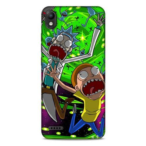 LG K20 2019 Uyumlu Kılıf Rick And Morty (22) Tam Koruma Kılıfı Nancy