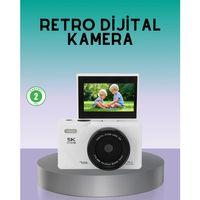 Wifi Bağlantılı 5k Ultra Hd Dijital Kamera 75mp Otofokus