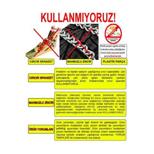 YOLDAŞ TAKMATİK 10lu Gold Serisi, Takmatik Zincir, Kar Zinciri, Eldiven Hediyeli