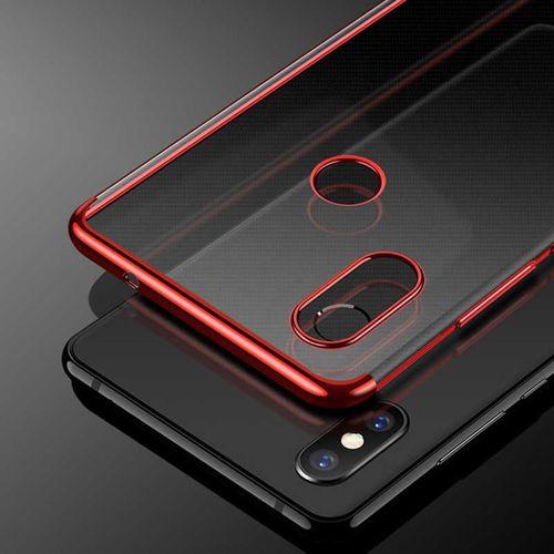 Xiaomi Mi 8 Kılıf Zore Dört Köşeli Lazer Silikon Kapak