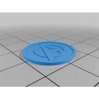 Avengers Golf Topu İşaretleyici (Bu ürün Sadece Plastik parçadır - Almadan Önce Soru Sorabilirsiniz)