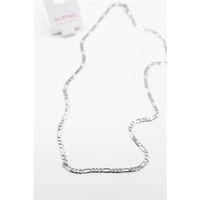 Ezme Zincir Kolye - 60 cm - Gümüş