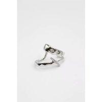 Taşlı Kıkırdak Küpe - Gümüş