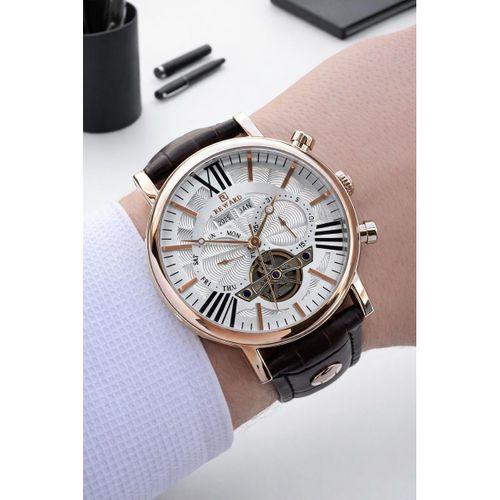 Reward İtalyan Bileklik Hediyeli Deri Kordon Otomatik Mekanizma 5 Atm Erkek Kol Saati W.147651.4