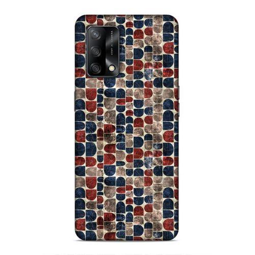 Oppo A74 4G Uyumlu Kılıf Romans (24) Darbe Emici Kılıf Mozaik