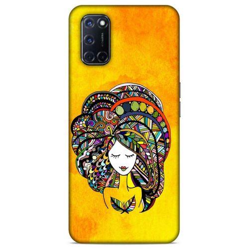 Lopard Oppo A72 Uyumlu Kılıf Sürreal Yüzler ♀ (34) Slim Armor Kılıf Desenli