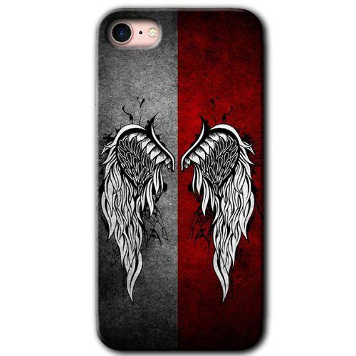 iPhone SE 2022 Kılıf Baskılı Kapak - Lucifer +Tam Ekran Koruyucu
