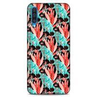 Lopard Samsung Galaxy A50 Uyumlu Kılıf Manipülasyon ☻ (5) Koruma Kabı Baskılı