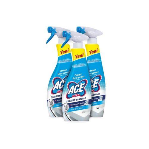 ACE Ultra Köpük Çamaşır Susuz Banyo 700ml x3