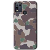 İnfinix Hot 10 Play Kılıf HD Desen Baskılı Arka Kapak - Kamuflaj 11