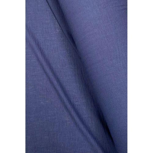 Keten Kumaş - Organik Kumaş - Perde Kumaşı - Ince Keten - Kıyafet Için Kumaş Örtü Lacivert 26