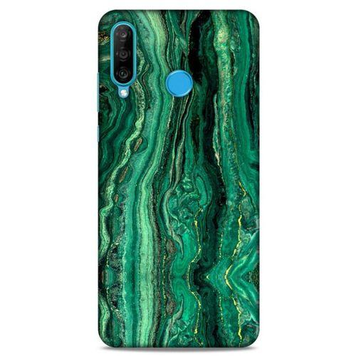 Mermer Yeşil Huawei P30 Lite Kılıf