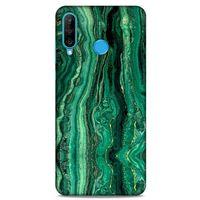 Mermer Yeşil Huawei P30 Lite Kılıf