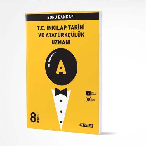 8. Sınıf T.C. İnkılap Tarihi ve Atatürkçülük Uzmanı Soru Bankası Hız Yayınları
