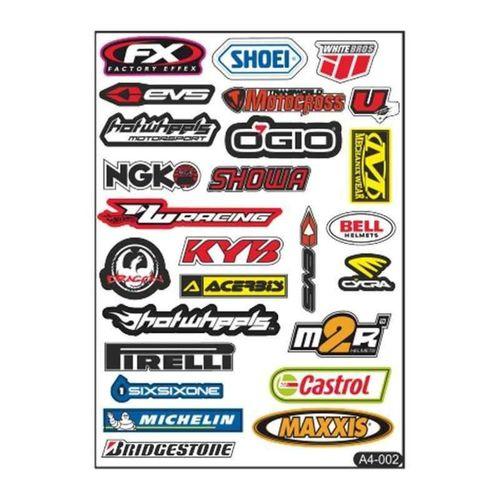 SEVGENT A4 Sticker 002 Tek Paket Çoklu