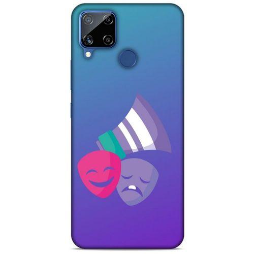 Emojix (46) Oppo Realme C15 Kılıf Silikon Kapak Desenli