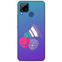 Emojix (46) Oppo Realme C15 Kılıf Silikon Kapak Desenli