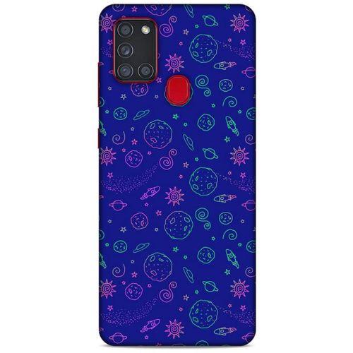 Samsung Galaxy A21s Kılıf Spacex (36) Glitter Kılıf