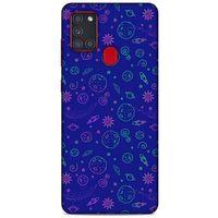 Samsung Galaxy A21s Kılıf Spacex (36) Glitter Kılıf