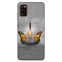 Lopard Samsung Galaxy A41 Uyumlu Kılıf Manipülasyon ☻ (31) TPU Kılıf Baskılı